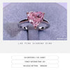 Lab Pink Diamond Ring