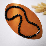 Black Agate Vintage Necklace